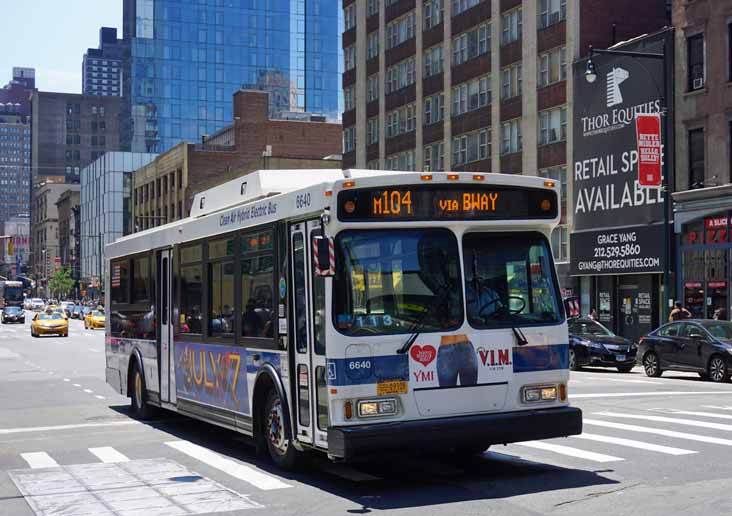 MTA Orion VII HEV 6640